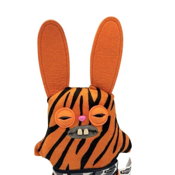 Fuggler Funny Ugly Monster Plush Tiger Orange Rabid Rabbit Small - Picture 7 of 7